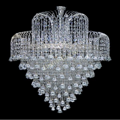 Люстра Агата №15 Конус Гусь Хрустальный