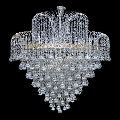 Люстра Агата №15 Конус Гусь Хрустальный