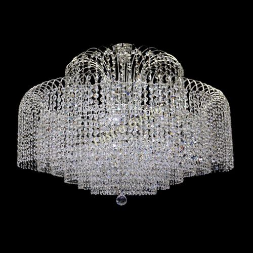 Люстра Агата №15 оптикон подвесная Гусь Хрустальный