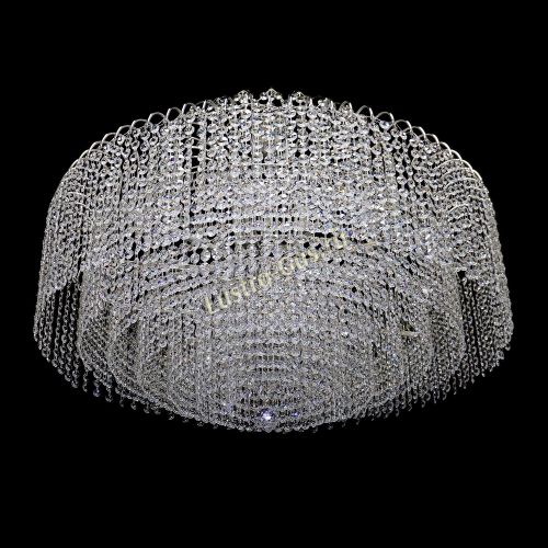 Люстра Агата №15 оптикон подвесная Гусь Хрустальный