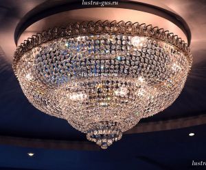 Люстра Водопад камень обтикон отзыв и фото покупателя