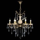 Люстра бронзовая Алфея №6 с камнем шар Люстра бронзовая Алфея №6 с камнем шар