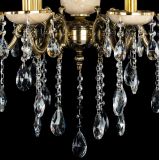 Люстра Алфея №6 с камнем журавлик Люстра Алфея №6 с камнем журавлик