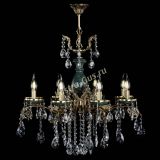 Люстра бронзовая Алфея Малахит №8 звездочка