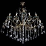 Люстра бронзовая Алфея Малахит №12 баден