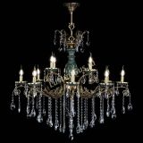 Люстра бронзовая Алфея Малахит №12 журавлик