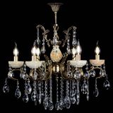 Люстра бронзовая Алфея Оникс №6/2 баден Люстра бронзовая Алфея Оникс №6/2 баден