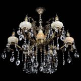 Люстра бронзовая Алфея Оникс №6/2 баден Люстра бронзовая Алфея Оникс №6/2 баден