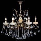 Люстра бронзовая Алфея Оникс №6/2 шар