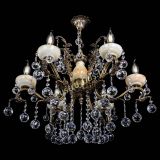 Люстра бронзовая Алфея Оникс №6/2 шар