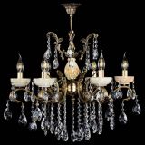 Люстра бронзовая Алфея Оникс №6/2 звездочка