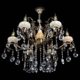 Люстра бронзовая Алфея Оникс №6/2 звездочка