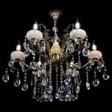 Люстра бронзовая Алфея Оникс №6/2 звездочка