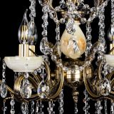 Люстра бронзовая Алфея Оникс №6 баден