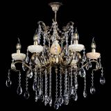 Люстра бронзовая Алфея Оникс №6 журавлик