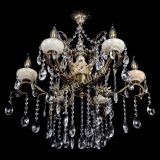 Люстра бронзовая Алфея Оникс №6 журавлик