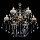 Люстра бронзовая Алфея Оникс №6 журавлик