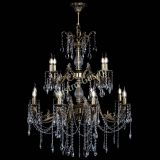 Люстра бронзовая Кассандра Алфея №12 журавлик