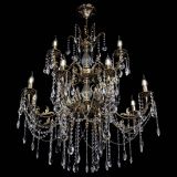 Люстра бронзовая Кассандра Алфея №12 журавлик