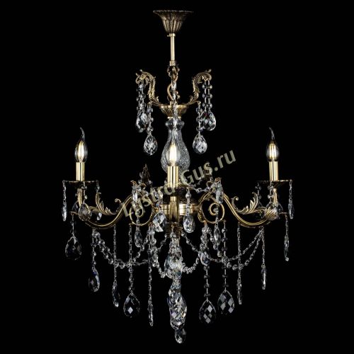 Люстра бронзовая Кассандра Алфея №3/1 баден Гусь Хрустальный