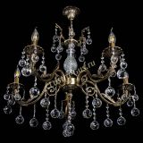 Люстра бронзовая Кассандра Алфея №5/2 шар