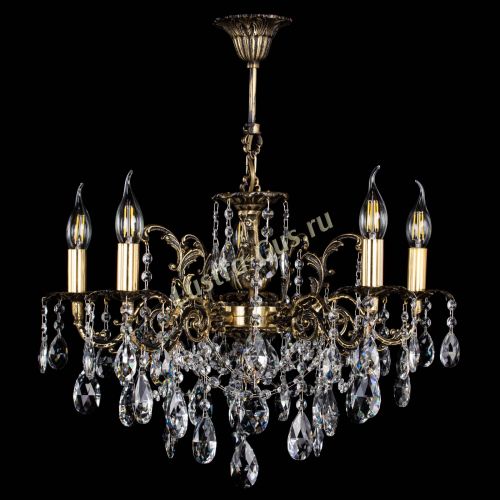 Люстра бронзовая Муза №5 журавлик Люстра бронзовая Муза №5 журавлик