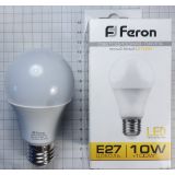 Лампа светодиодная Ferron LB-92, цвет белый теплый, 10 W