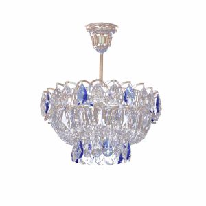 Люстра Катерина 1 лампа подвесная цветная отзыв и фото покупателя