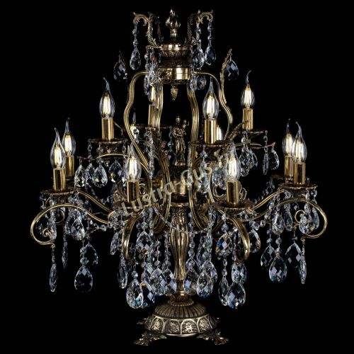 Настольная лампа Алфея №12 Баден Гусь Хрустальный