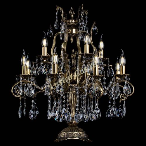 Настольная лампа Алфея №12 Баден Гусь Хрустальный