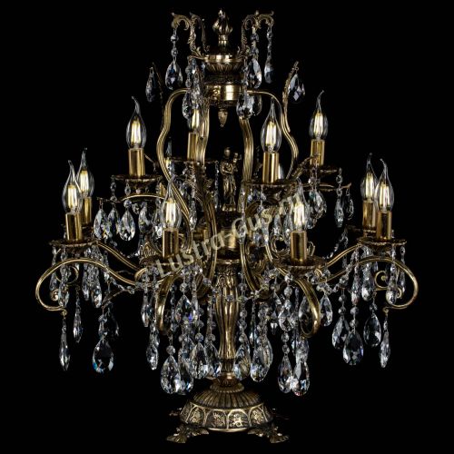 Настольная лампа Алфея №12 Журавлик Гусь Хрустальный