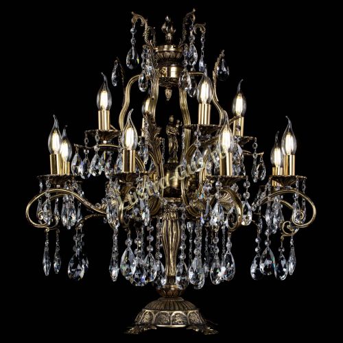 Настольная лампа Алфея №12 Журавлик Гусь Хрустальный